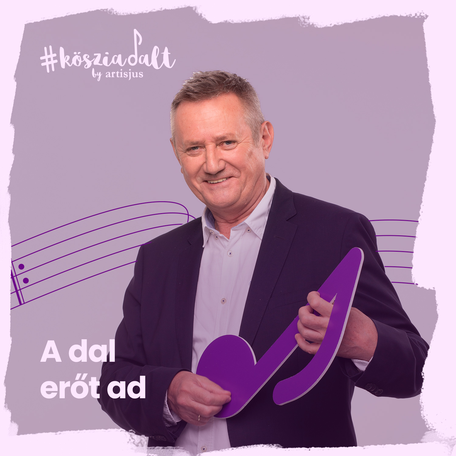 Németh Alajos Lojzi - Dalszerzők Napja 2021 - nagykövet