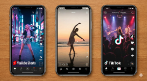 Short video is an important PR trend. The image shows different short video formats
