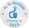 Az Év HonlapjaMinőségi Díj 2025