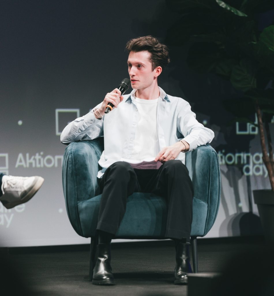 Gabriel Léger, founder of leading economic media outlet