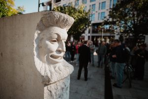 Participants of the Artisjus press walk celebrating the Year of Hungarian Songwriting