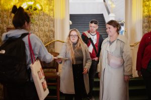 Participants of the Artisjus press walk celebrating the Year of Hungarian Songwriting